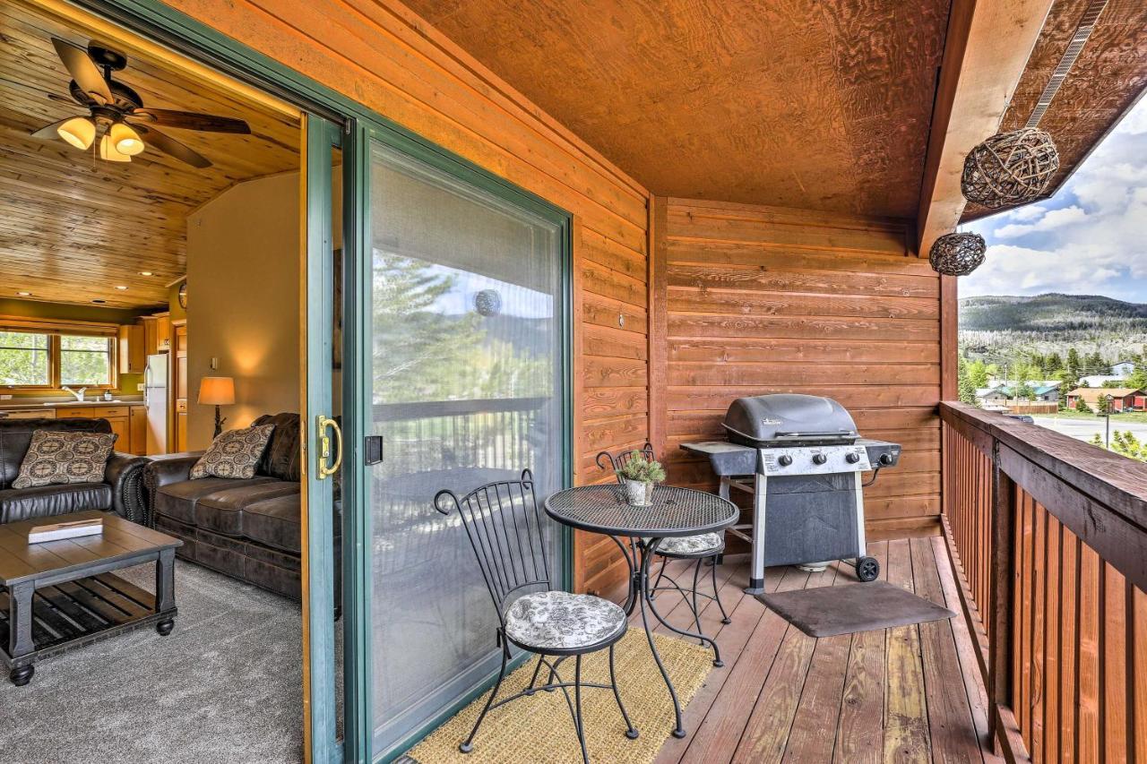 Mountain-View Condo With Deck Walk To 格兰德莱克 外观 照片