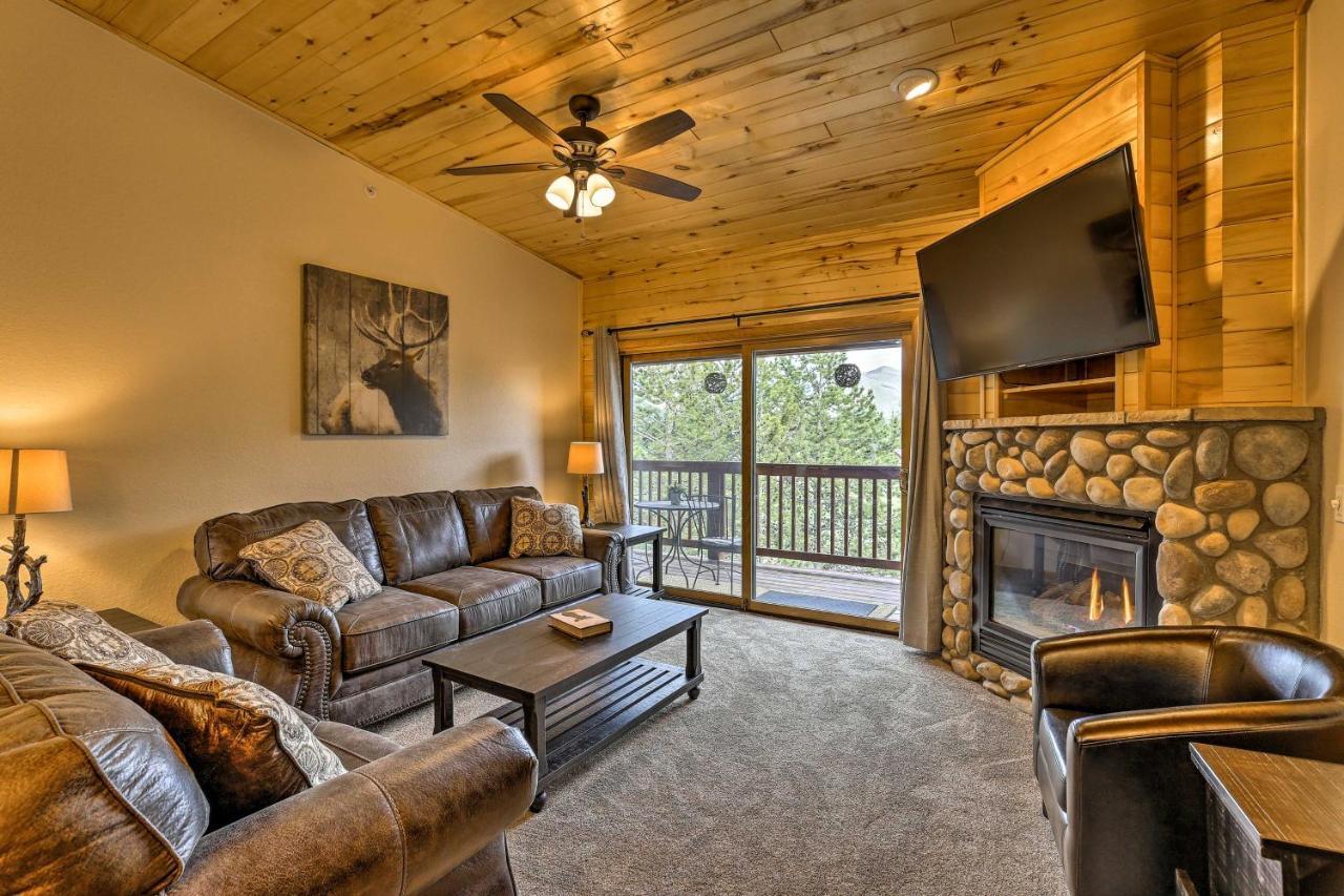 Mountain-View Condo With Deck Walk To 格兰德莱克 外观 照片